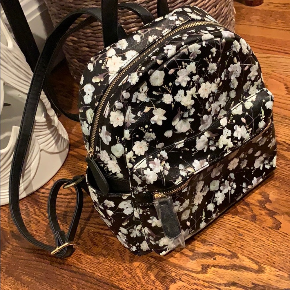 Floral backpack